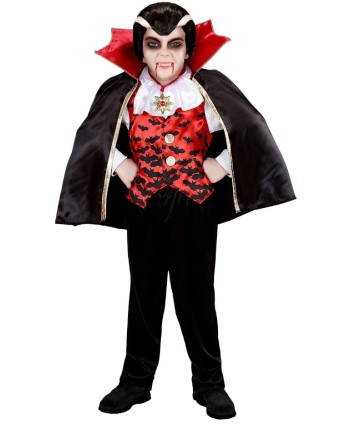 DISFRAZ DE DRACULITA BEBE
