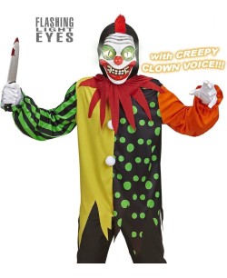 DISFRAZ DE PAYASO ASESINO INFANTIL