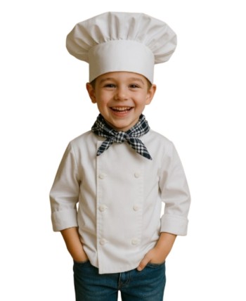 GORRO PEQUEÑO COCINERO NIÑ0
