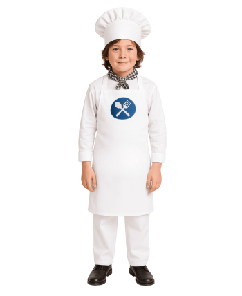 DELANTAL PEQUEÑO DIBUJO COCINERO NIÑO