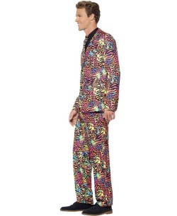 TRAJE HOMBRE ANIMAL PRINT NEON  2