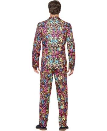 TRAJE HOMBRE ANIMAL PRINT NEON 