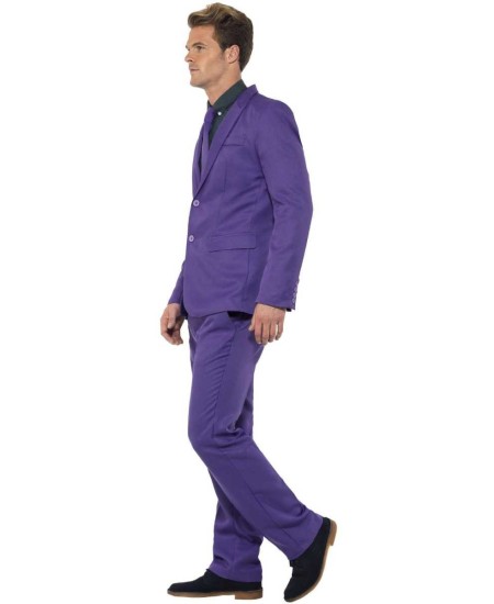 TRAJE HOMBRE MORADO 