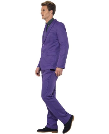 TRAJE HOMBRE MORADO 