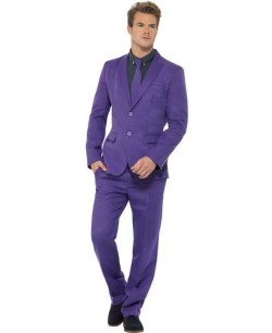 TRAJE HOMBRE MORADO PARA HOMBRE
