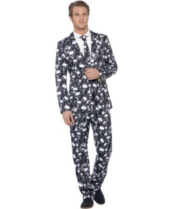 TRAJE HOMBRE CALAVERAS