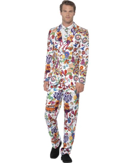 TRAJE HOMBRE HIPPIE PARA HOMBRE