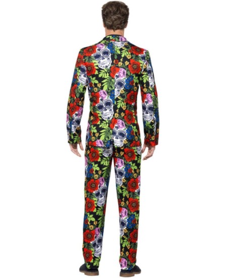 TRAJE HOMBRE CALAVERAS MEJICANAS CATRINA