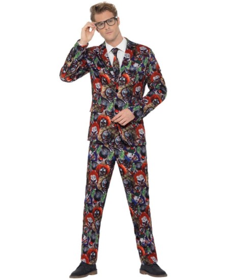 TRAJE HOMBRE PAYASOS ASESINOSPARA HOMBRE