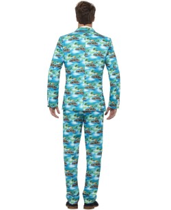 TRAJE HOMBRE ALOHA PALMERAS  2