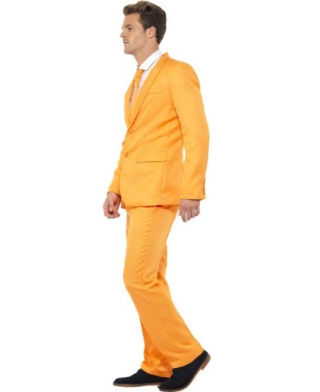 TRAJE HOMBRE NARANJA 