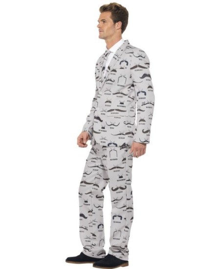 TRAJE HOMBRE BIGOTES MOUSTACHE PARA HOMBRE