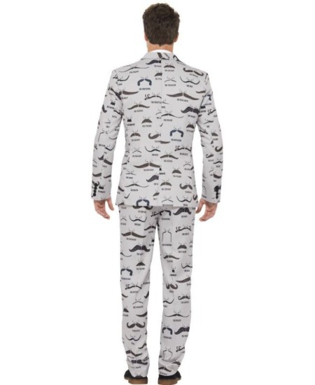 TRAJE HOMBRE BIGOTES MOUSTACHE 