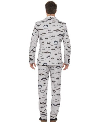 TRAJE HOMBRE BIGOTES MOUSTACHE 