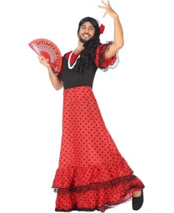 DISFRAZ DE SEVILLANA LUNARES HOMBRE