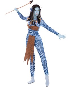 DISFRAZ DE GUERRERA  JUNGLA CHICA