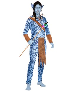DISFRAZ DE GUERRERO JUNGLA PARA HOMBRE