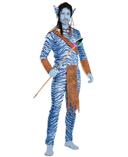 DISFRAZ DE GUERRERO JUNGLA PARA HOMBRE