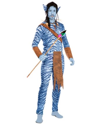 DISFRAZ DE GUERRERO JUNGLA PARA HOMBRE