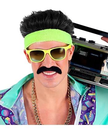 BIGOTE GROUCHO MARX NEGRO ADHESIVO