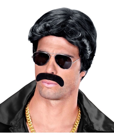 BIGOTE GROUCHO MARX NEGRO ADHESIVO