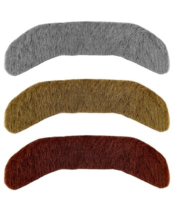 BIGOTE GROUCHO MARX 3 COLORES ADHESIVO