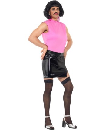 DISFRAZ DE FREDDIE MERCURY FREE HOUSEWIFE PARA HOMBRE