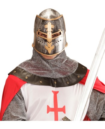 CASCO MEDIEVAL CRUZADO ADULTO