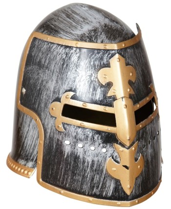 CASCO MEDIEVAL CRUZADO ADULTO