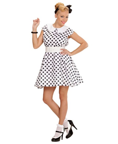 DISFRAZ DE AÑOS 50 TOPOS PARA MUJER