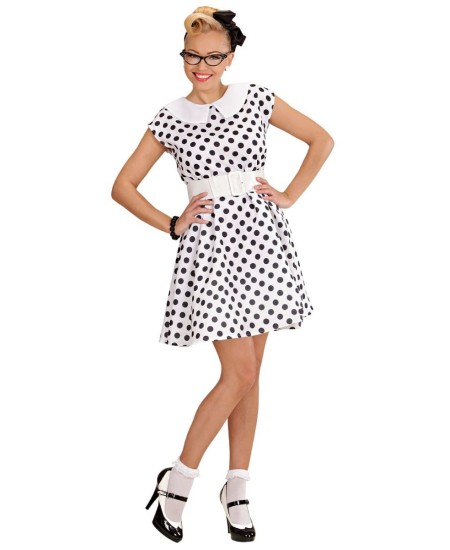 DISFRAZ DE MUJER  AÑOS 50