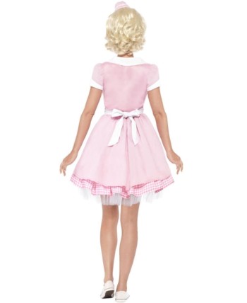 DISFRAZ DE CAMARERA DINNER AÑOS 50