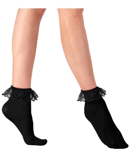 CALCETIN NEGRO PUNTILLA