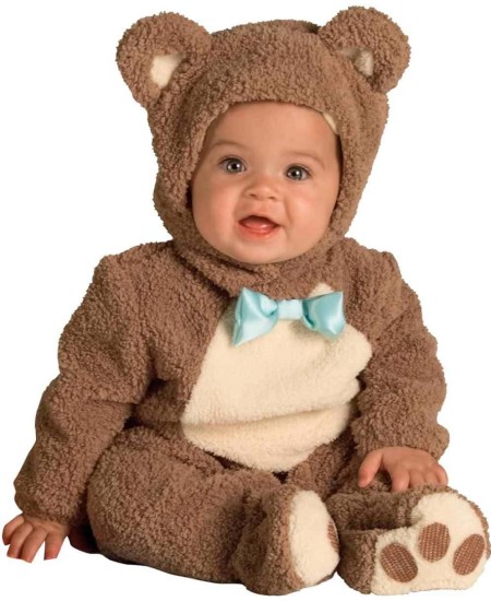 DISFRAZ DE OSITO MARRON PARA BEBE