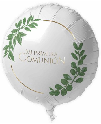 GLOBO HELIO MI PRIMERA COMUNION