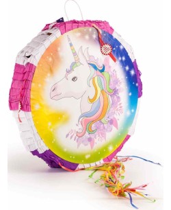 PIÑATA UNICORNIO COLORES