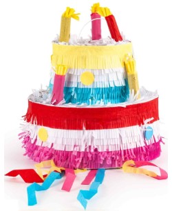 PIÑATA TARTA DE CUMPLEAÑOS