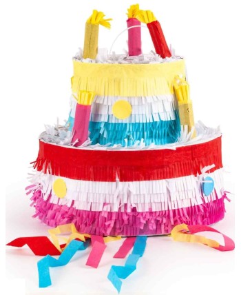 PIÑATA TARTA DE CUMPLEAÑOS PIÑATA TARTA DE CUMPLEAÑOS