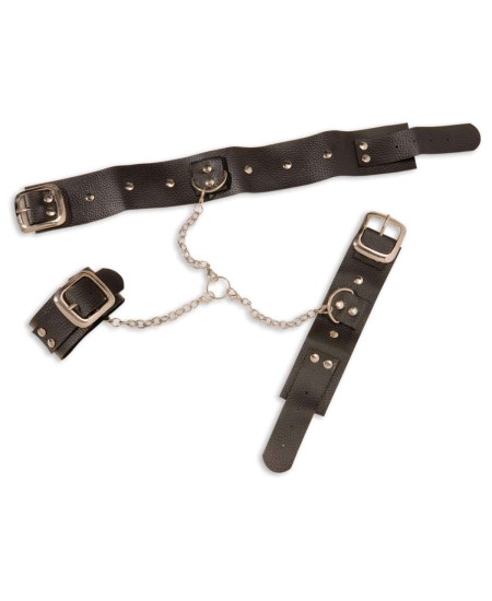 COLLAR SADO CON MUÑEQUERAS