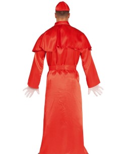 DISFRAZ DE CARDENAL ROJO 2