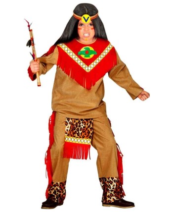 DISFRAZ DE INDIO TORO SENTADO INFANTIL
