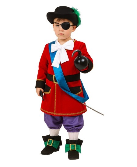 DISFRAZ DE CAPITAN PARA NIÑO