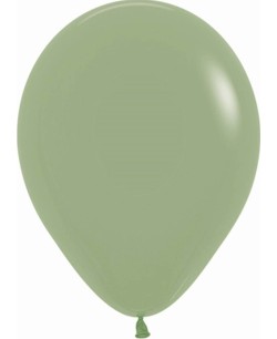BOLSA 50 GLOBOS VERDE EUCALIPTO