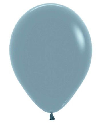 GLOBO 12 UNIDADES AZUL PASTEL DUSK GLOBO 12 UNIDADES AZUL PASTEL DUSK