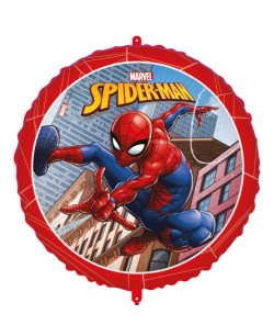 GLOBO DE HELIO SPIDERMAN CIUDAD