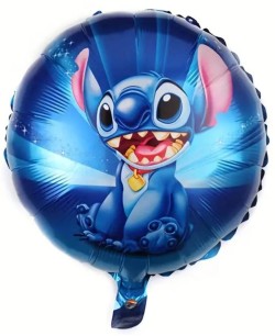 GLOBO DE HELIO REDONDO STITCH