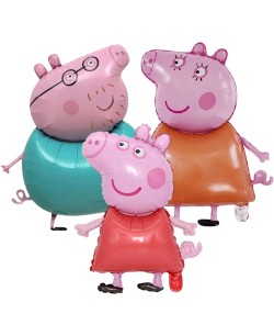 GLOBO DE HELIO PEPPA PIG FAMILIA