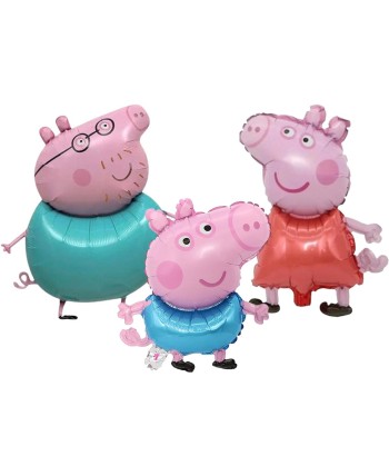GLOBO FAMILIA PEPPA GEORGE Y PAPA PIG