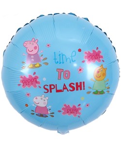 GLOBO DE HELIO PEPPA PIG TIME TO SPLASH