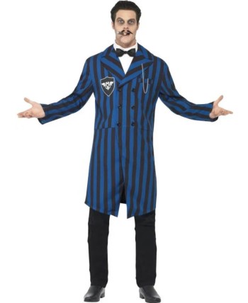 DISFRAZ DE SEÑOR GOMEZ AZUL